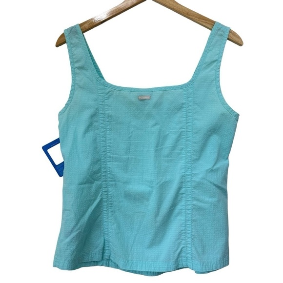 Columbia Ice Blue Lightweight Tank Sleeveless Shirt, Medium - Picture 5 of 7